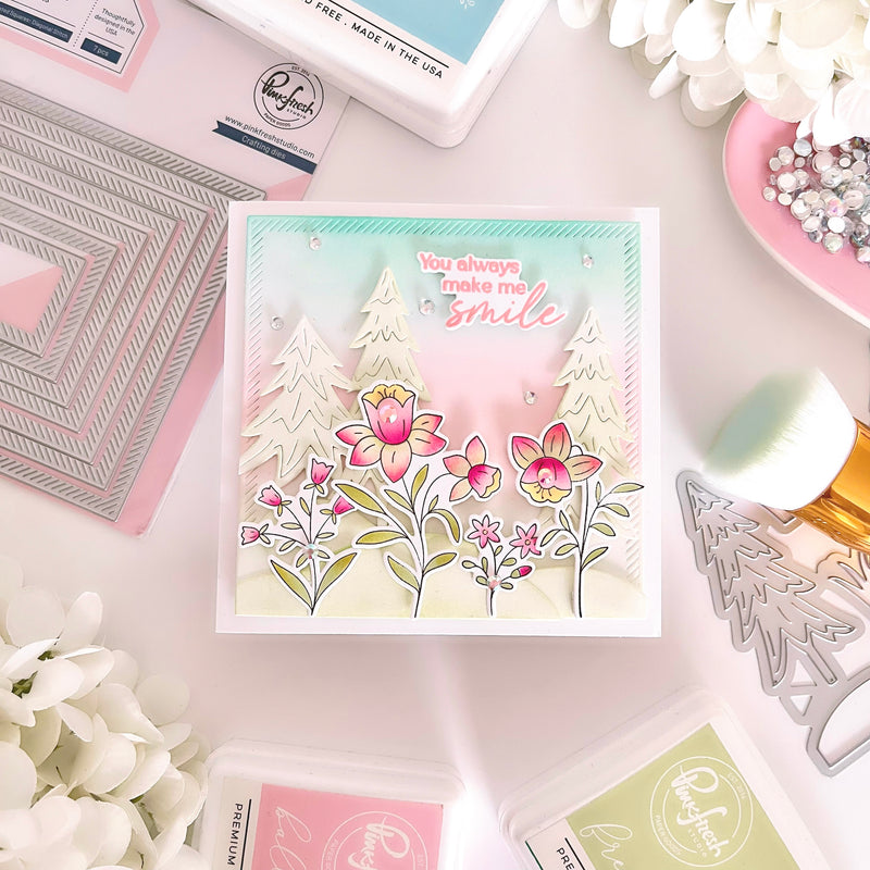 Print Shop: Modern Botanicals die