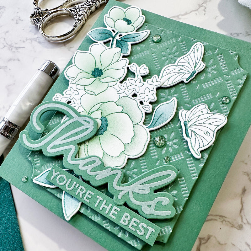 Dashing Daisies press plate