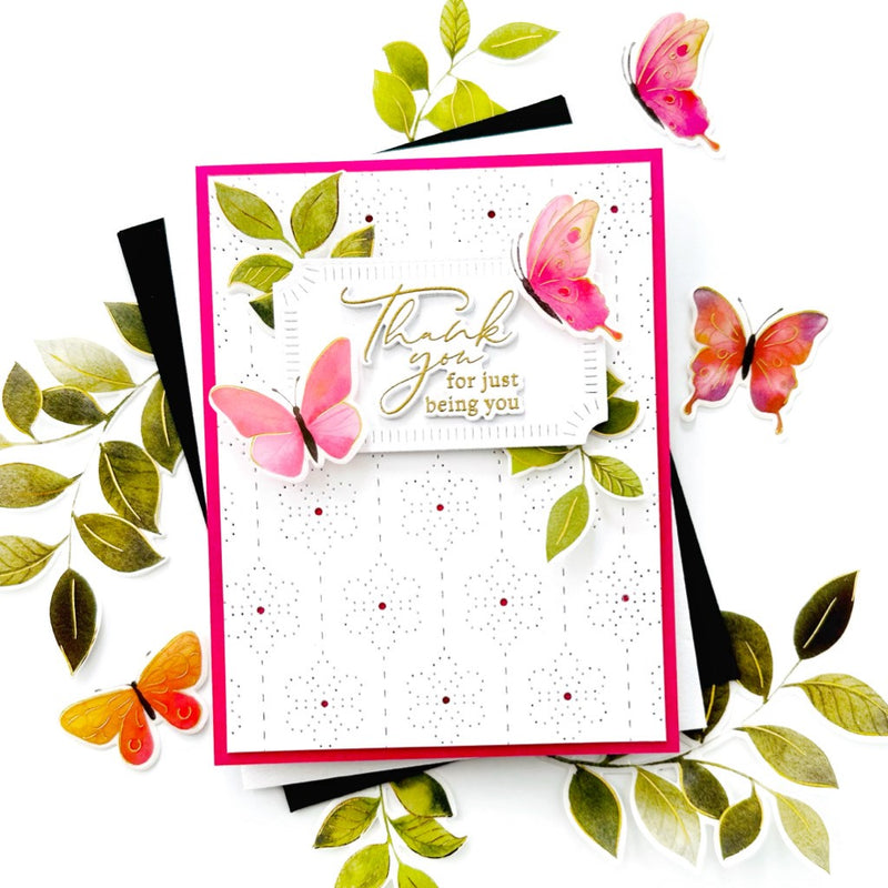 Fluttering Butterflies washi