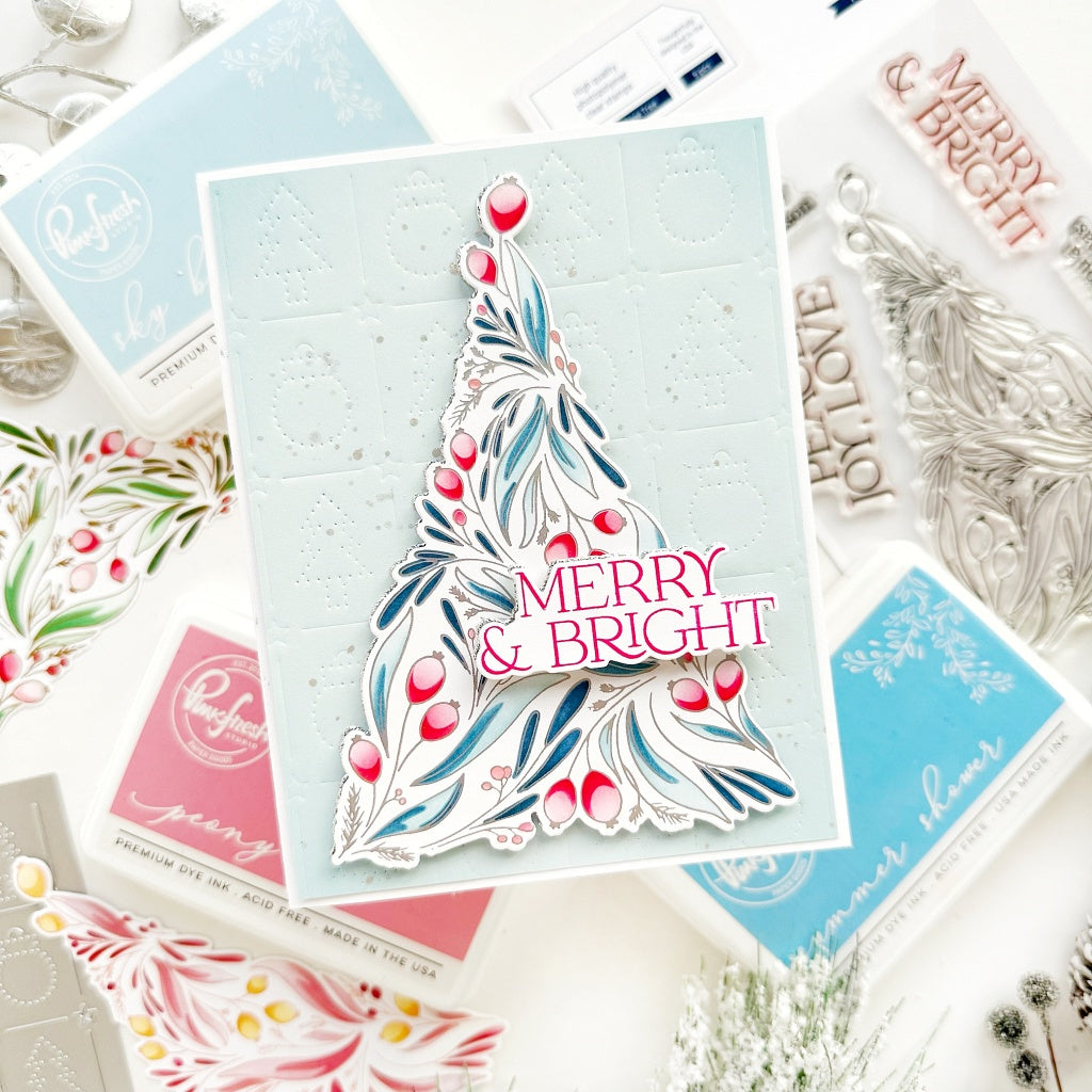 Festive Foliage Tree press plate