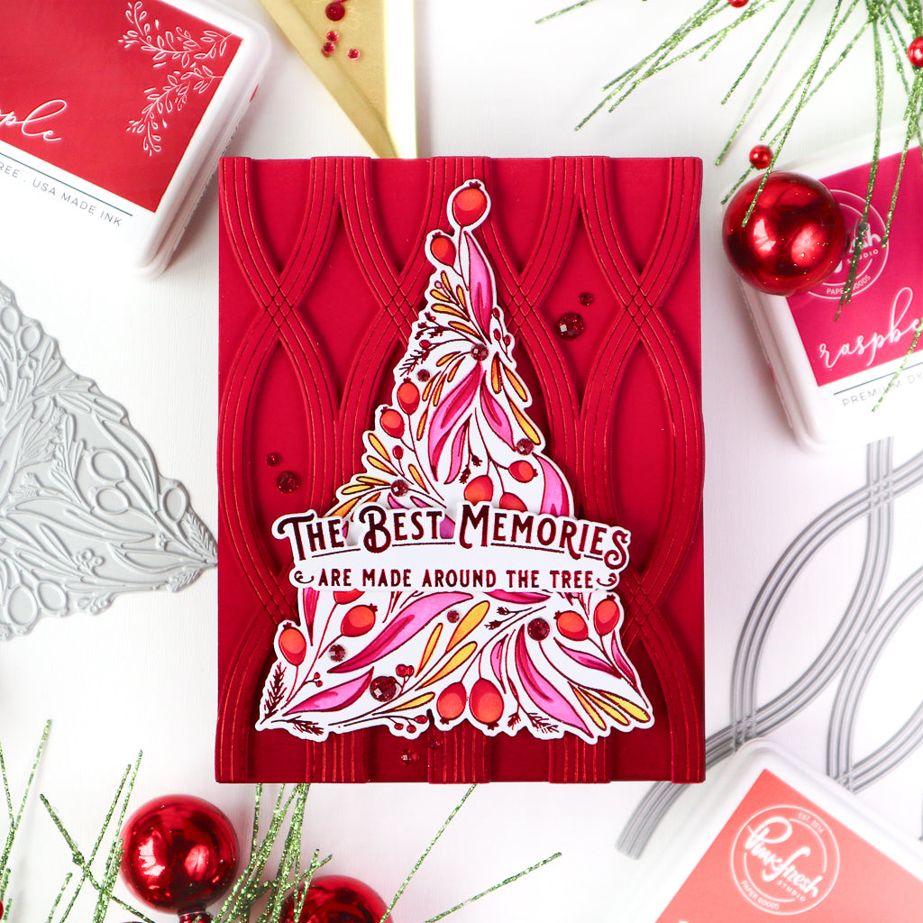Festive Foliage Tree press plate