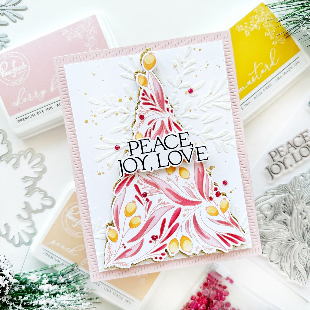 Festive Foliage Tree press plate