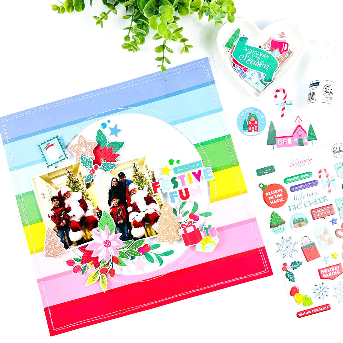 Very Merry Christmas: Enamel Shapes