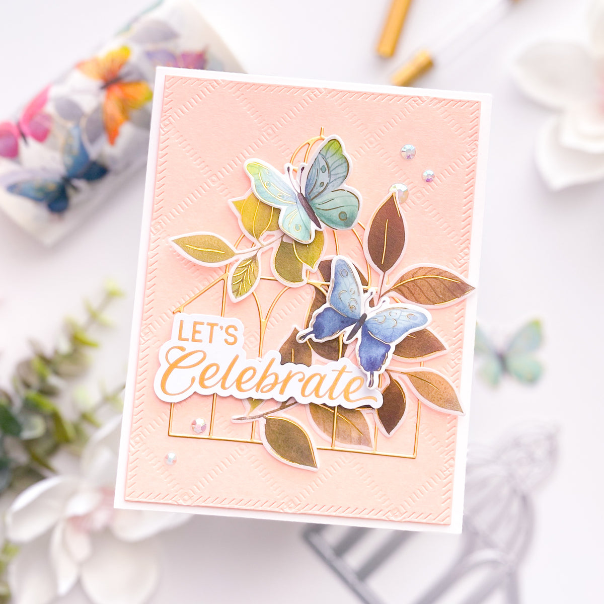 Fluttering Butterflies washi