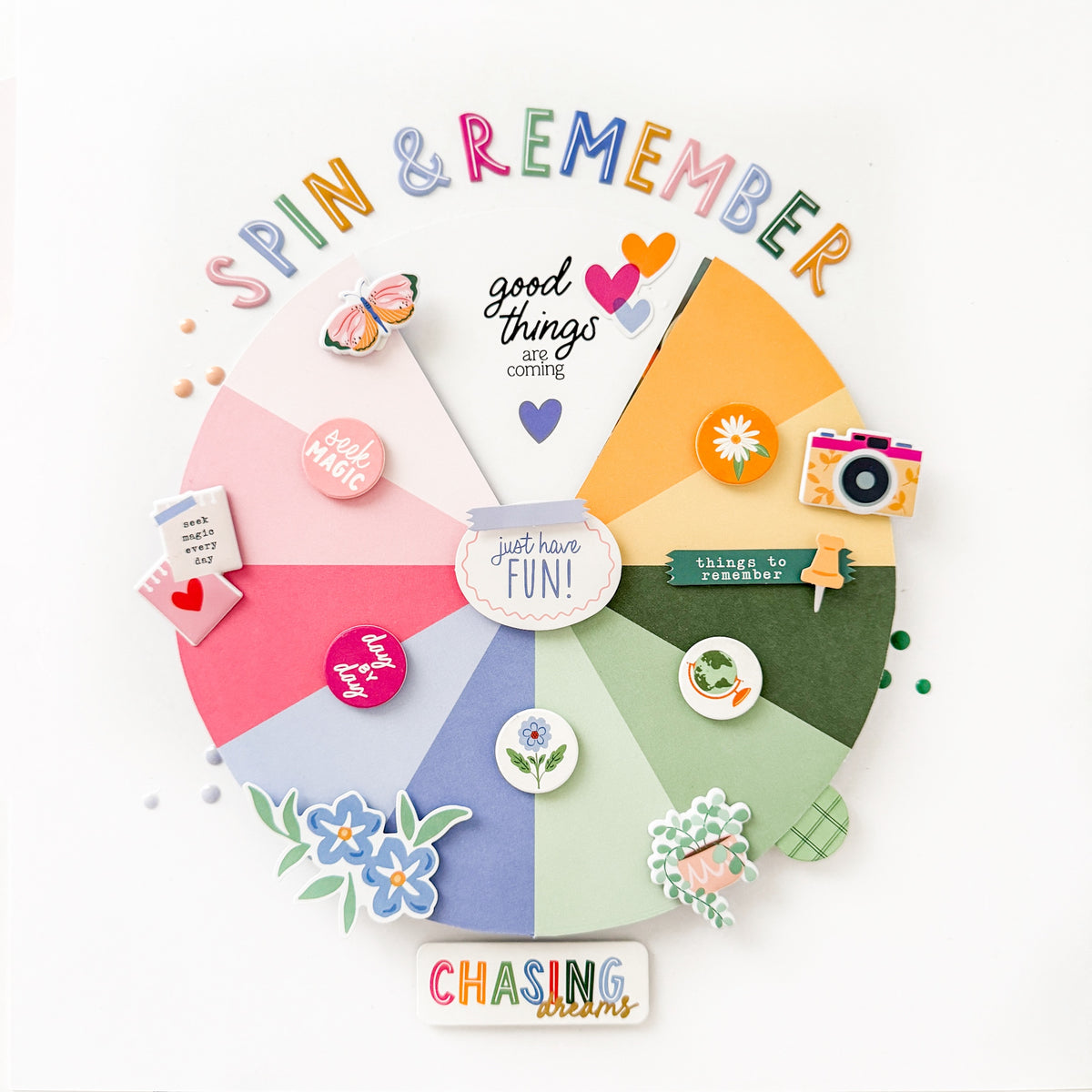 Fresh Start: Chipboard Stickers