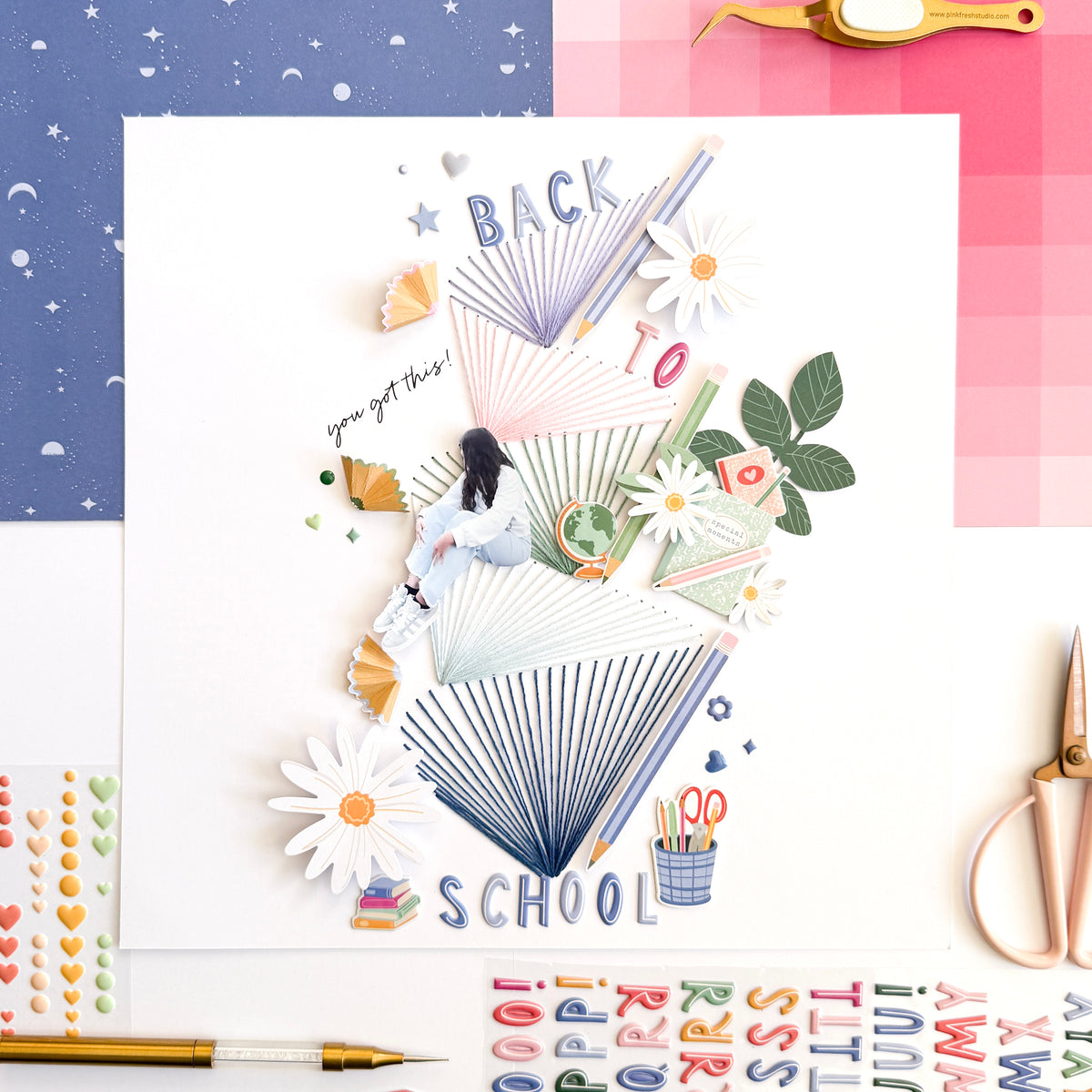 Fresh Start: Chipboard Stickers