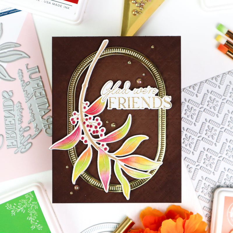Dashing Daisies press plate