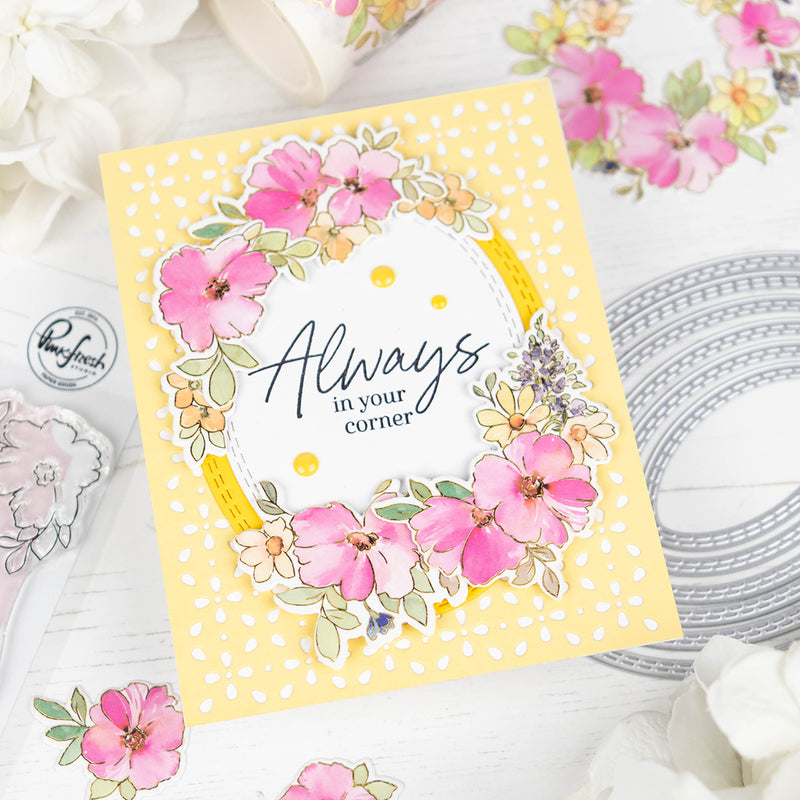 Floral Lattice coverplate die