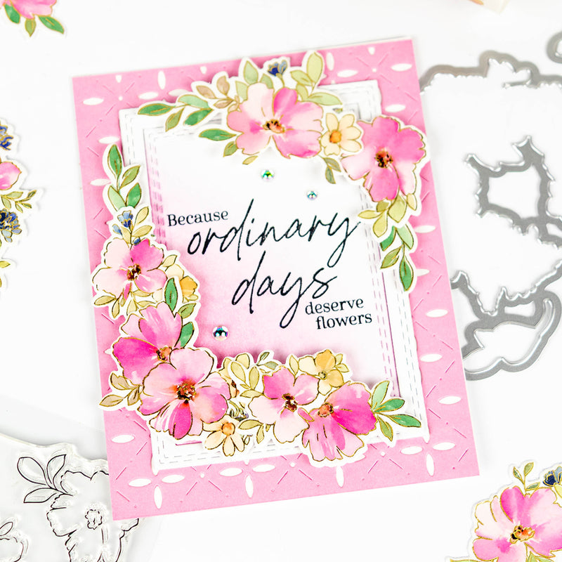 Petal Grid coverplate die