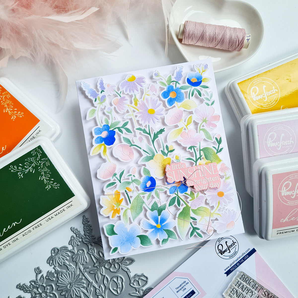 Sunshine & Smiles stamp
