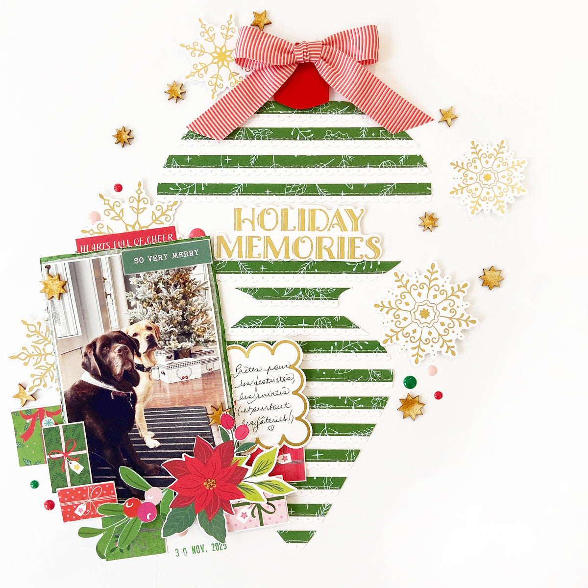 Very Merry Christmas: Phrase Stickers