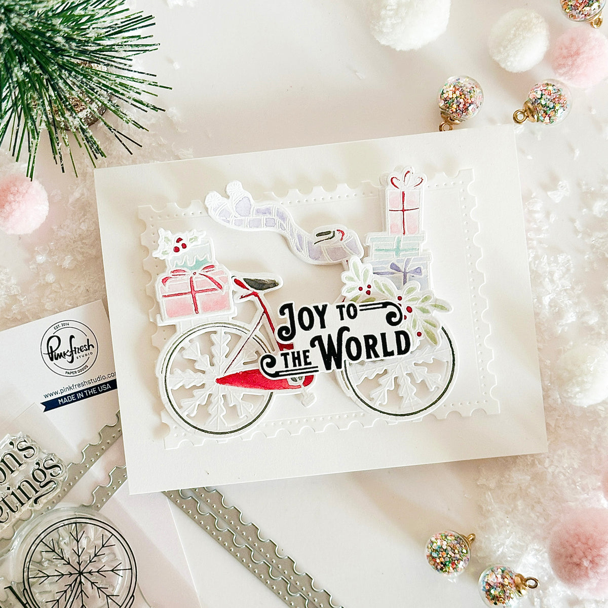 Holiday Bicycle stamp