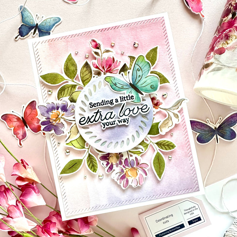Artsy Floral die