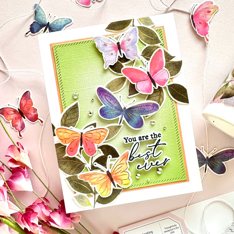 Fluttering Butterflies die