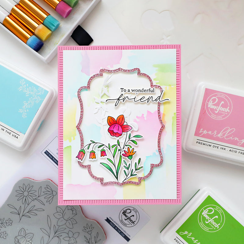 Print Shop: Modern Botanicals stencil