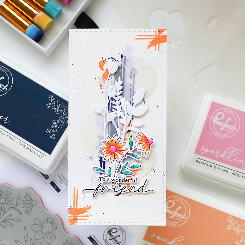 Print Shop: Modern Botanicals die