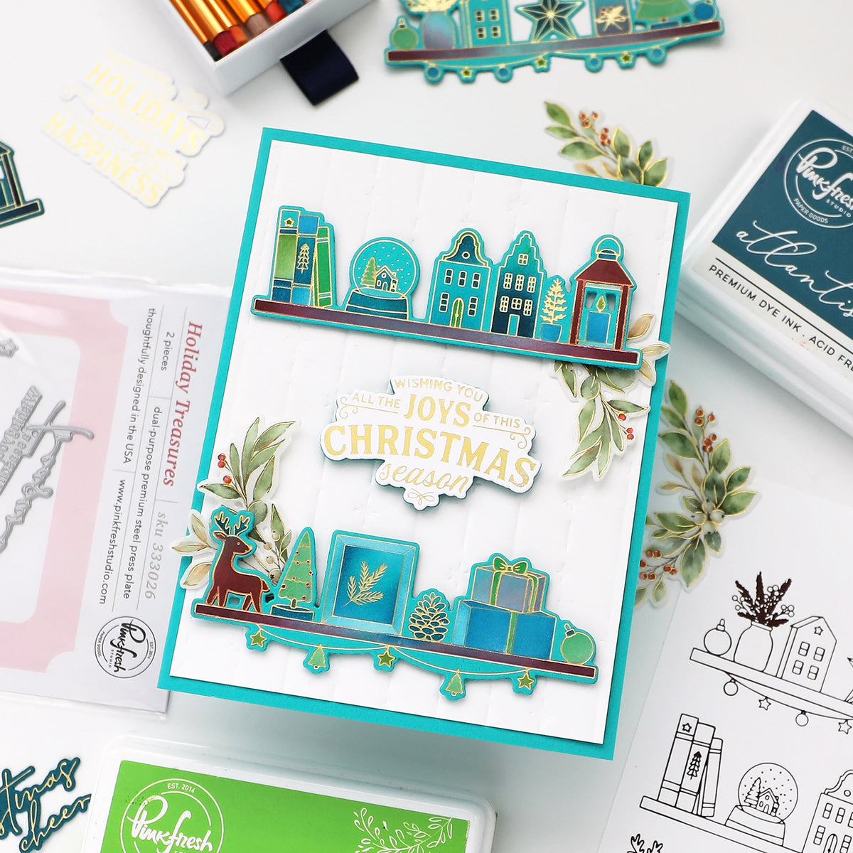 Holiday Treasures press plate