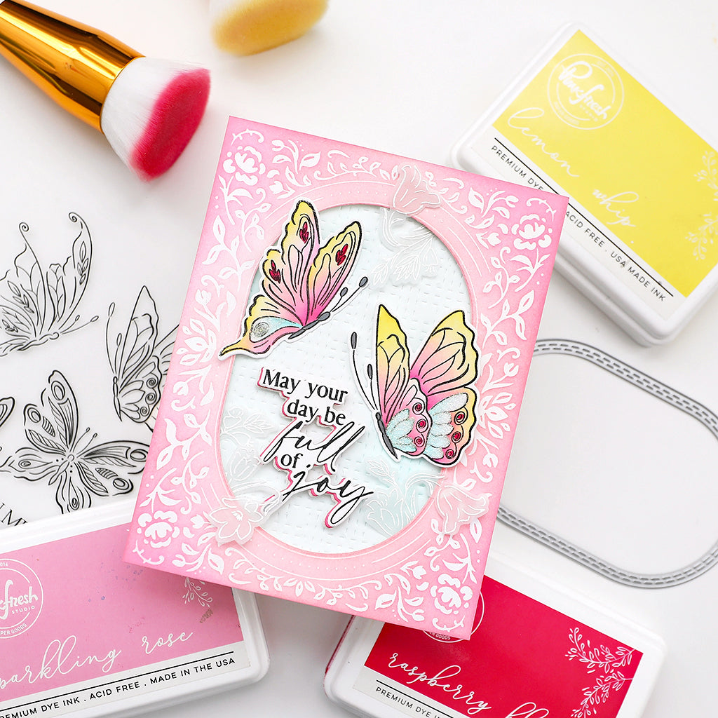 Butterfly Bliss stencil