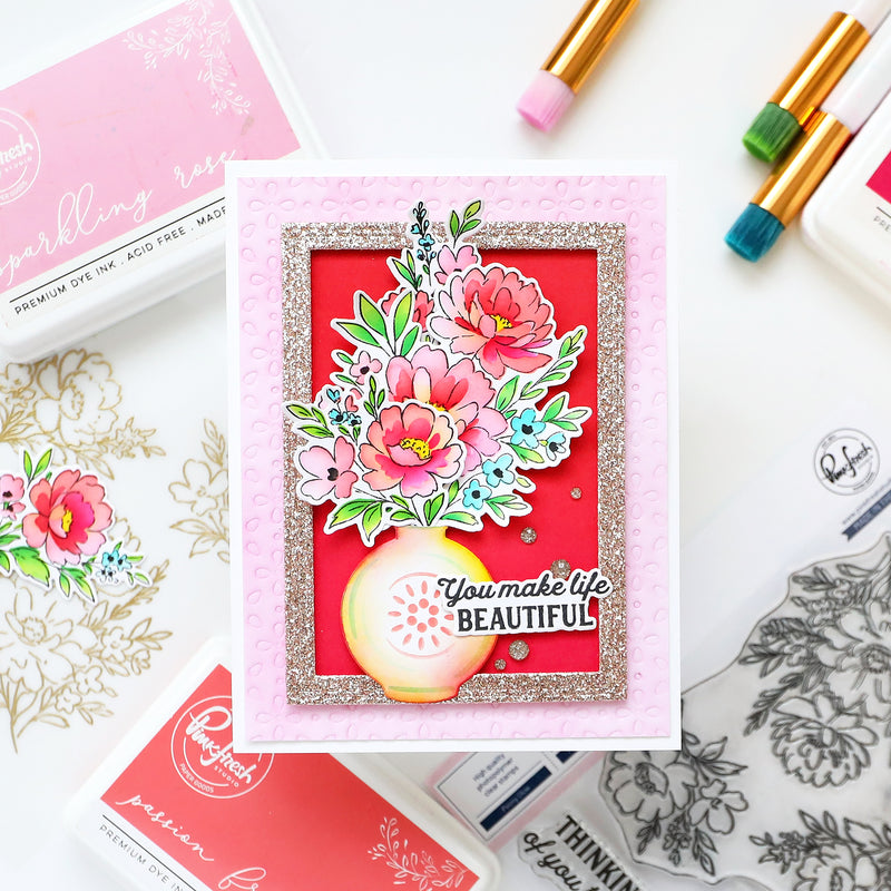 Floral Lattice coverplate die