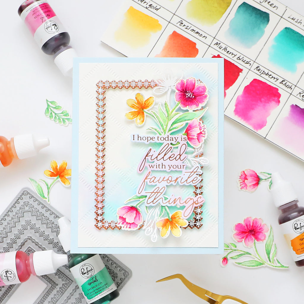 Premium Liquid Watercolors: Jewel Tones