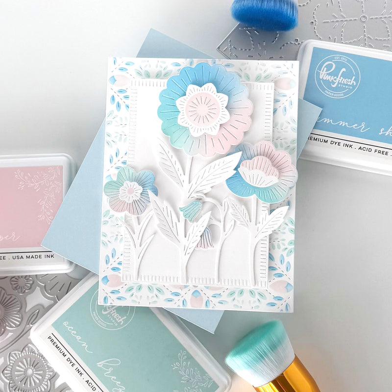 Petal Mosaic stencil
