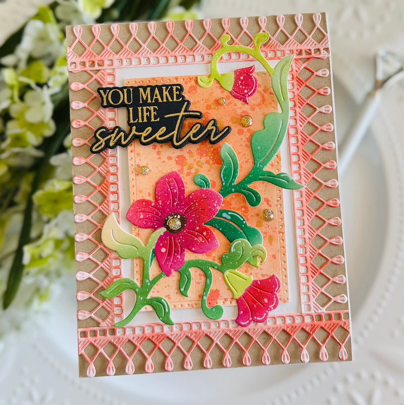 Trailing Grace stencil
