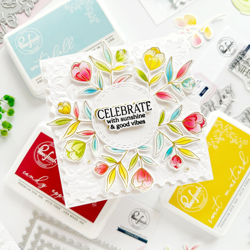 Essentials: Dotted Postage Square die