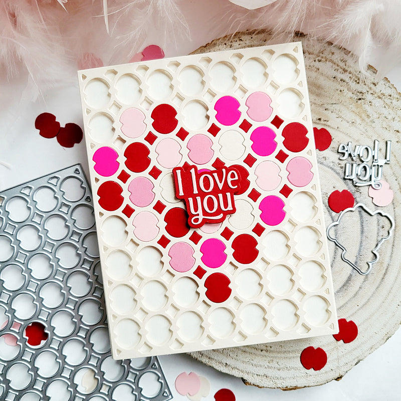 Lattice Glow coverplate die