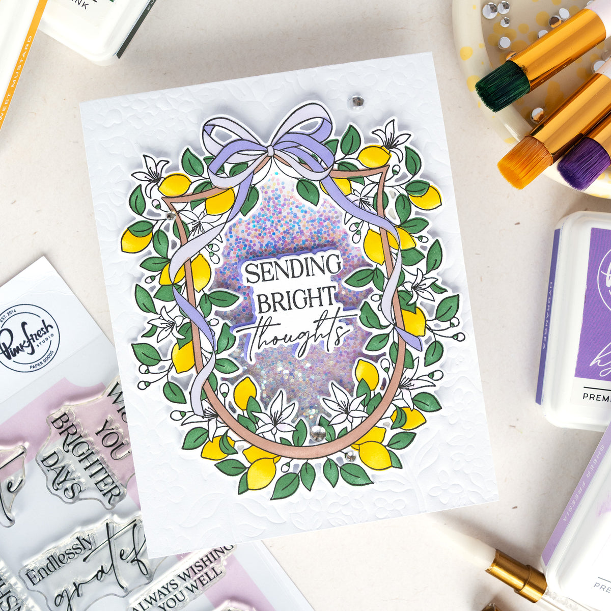 Sunlit Garden press plate
