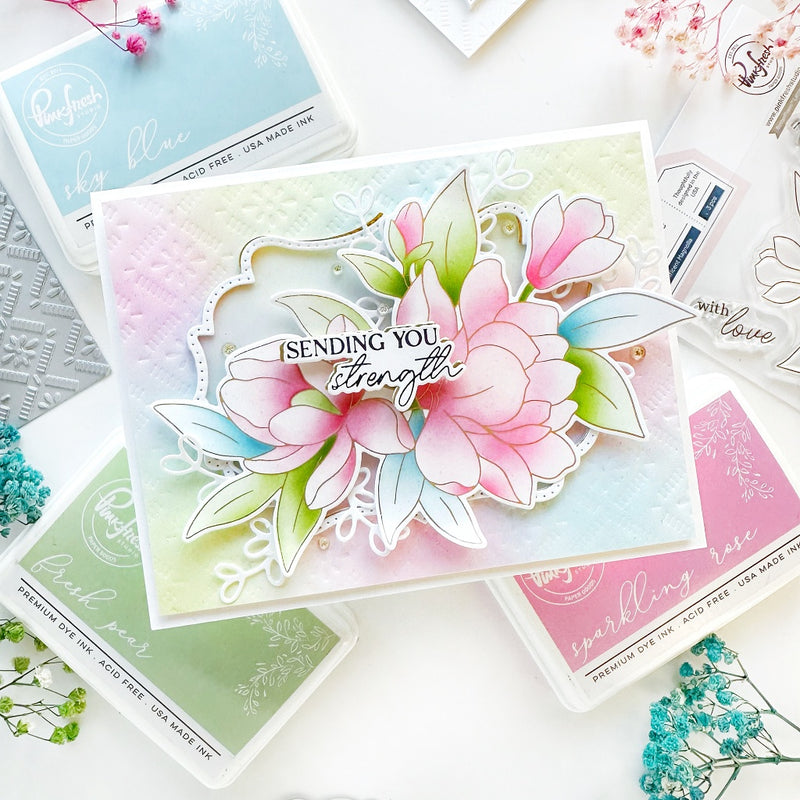 Magnificent Magnolia press plate