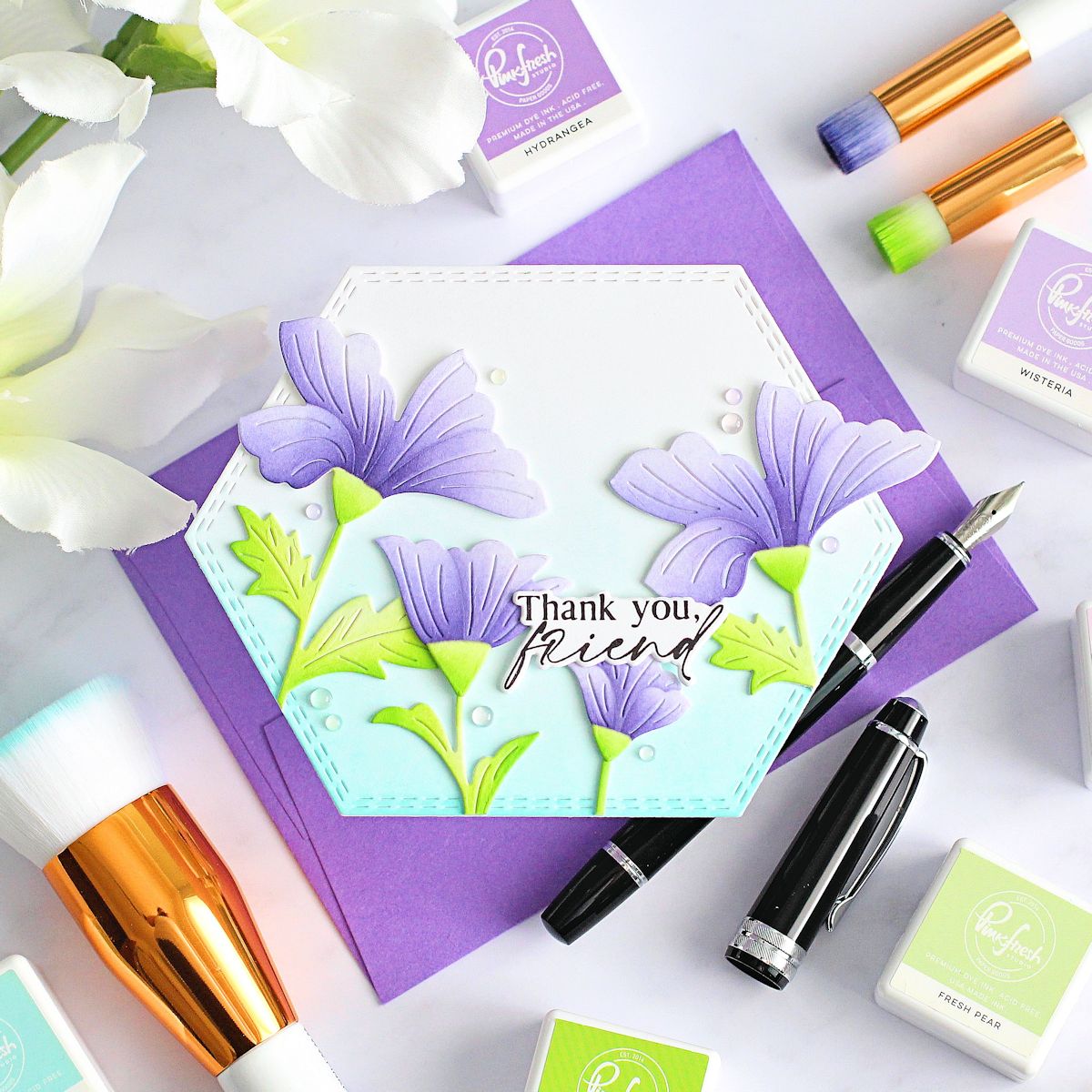 Petal Perfection stencil