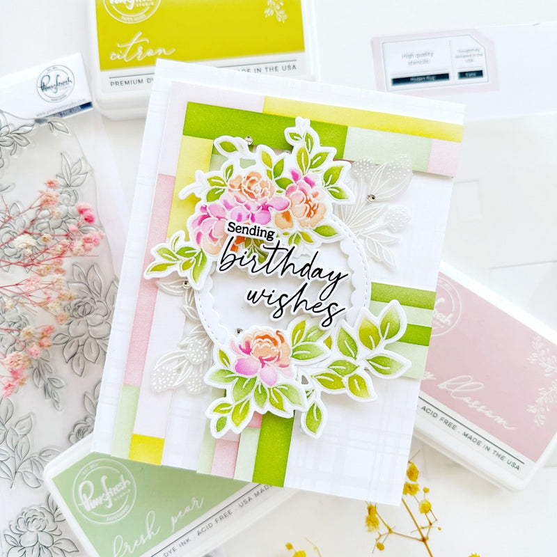 Vines & Roses stamp