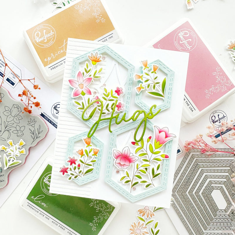 Print Shop: Modern Botanicals stencil