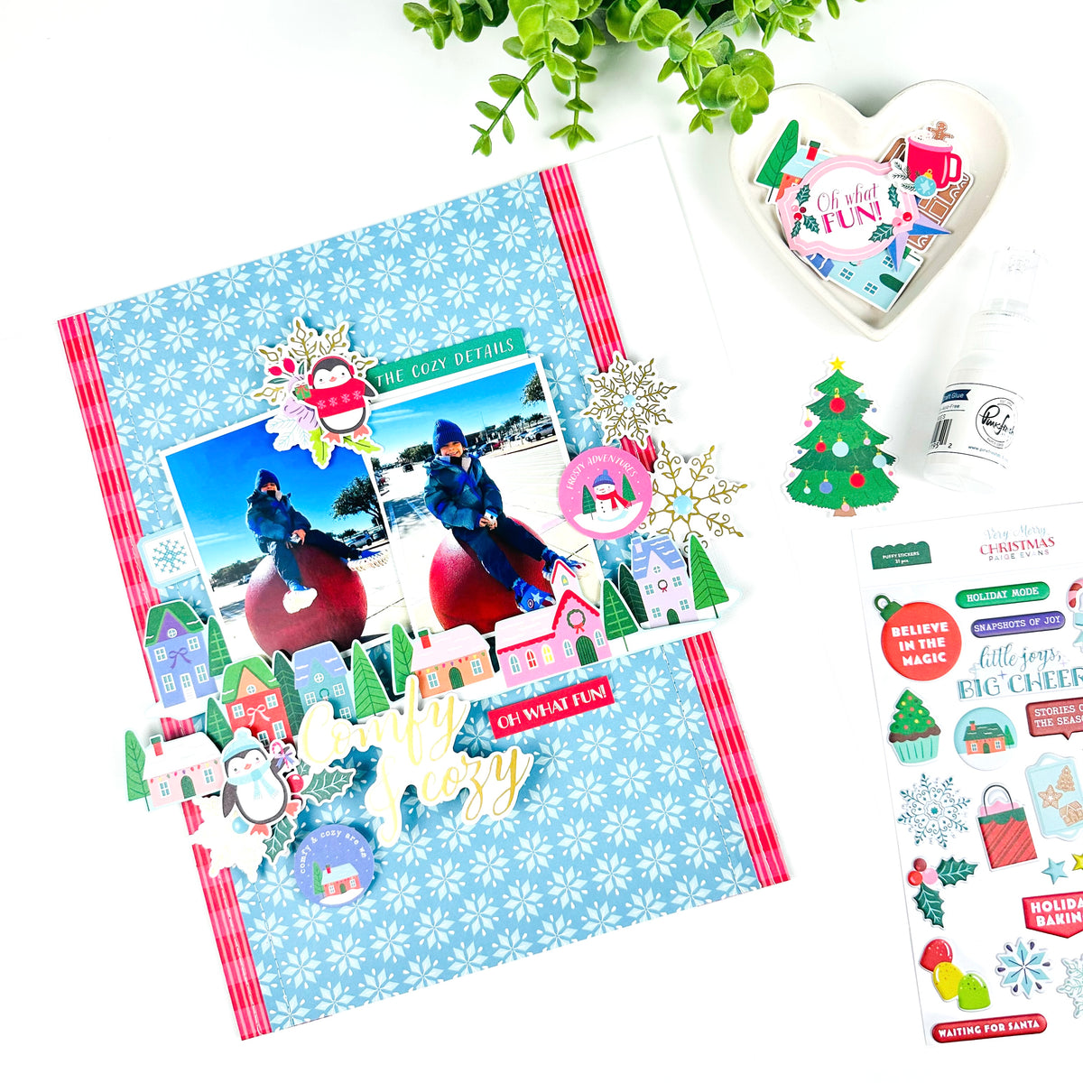 Very Merry Christmas: Phrase Stickers