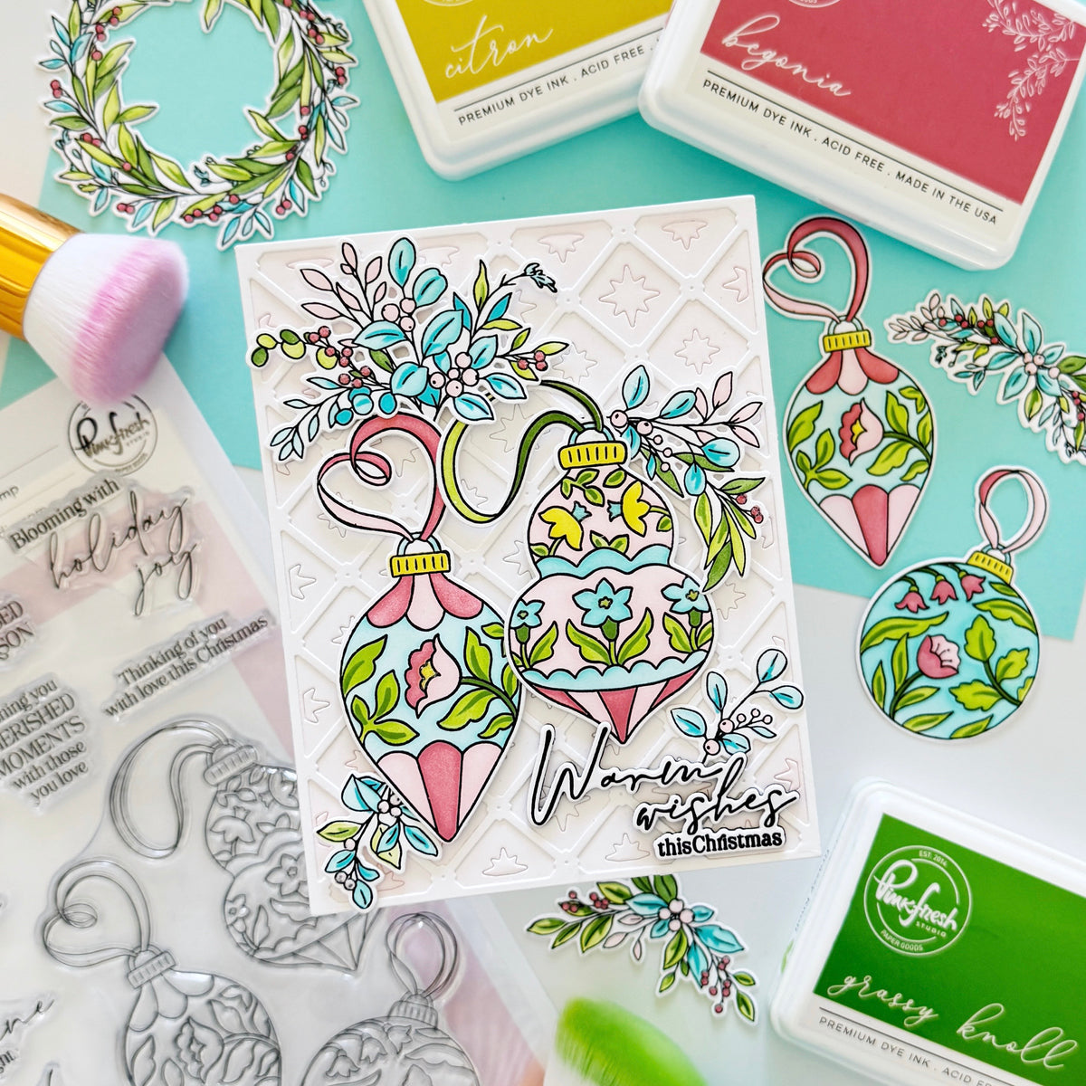 Ornamental Beauty stencil
