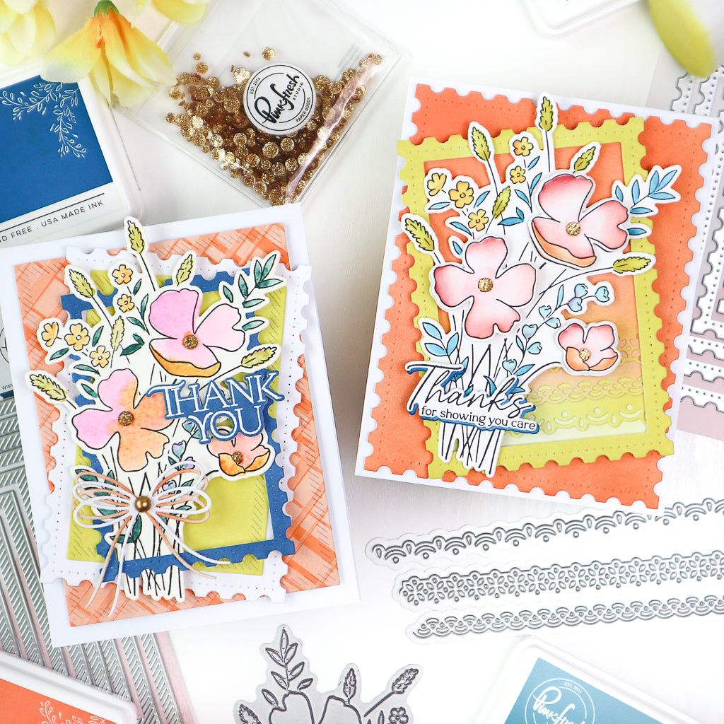 Essentials: Nested Rectangles Postage Edge
