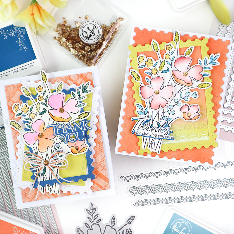 Essentials: Nested Rectangles Postage Edge