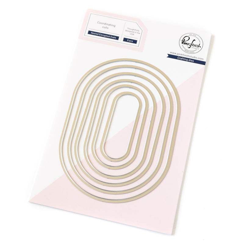 Essentials: Nested Elongated Ovals die