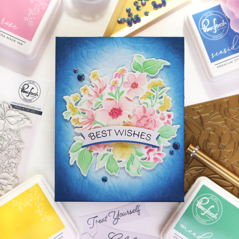 Handpicked Flowers stencil