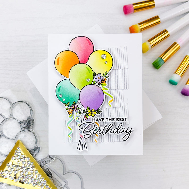 Ribbons & Balloons die
