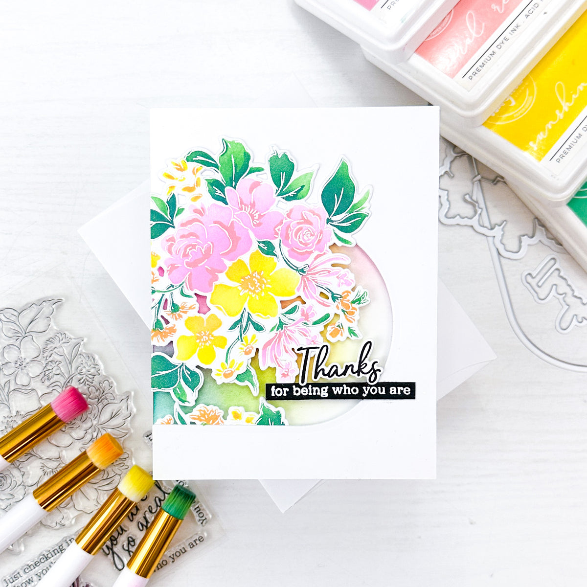 Handpicked Flowers die