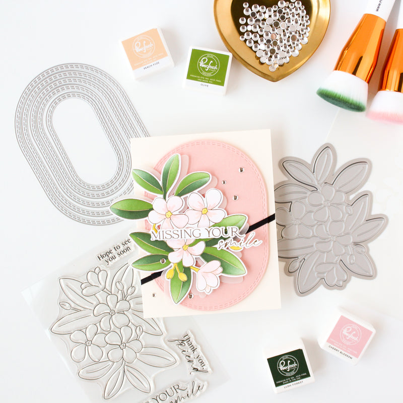 Plumeria press plate