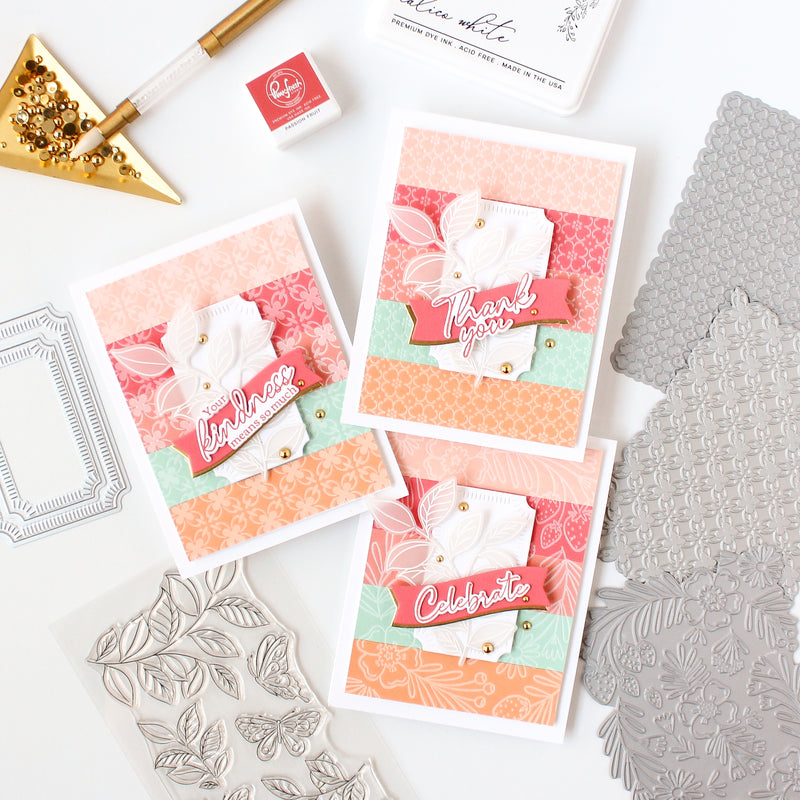 Berries & Blossoms press plate