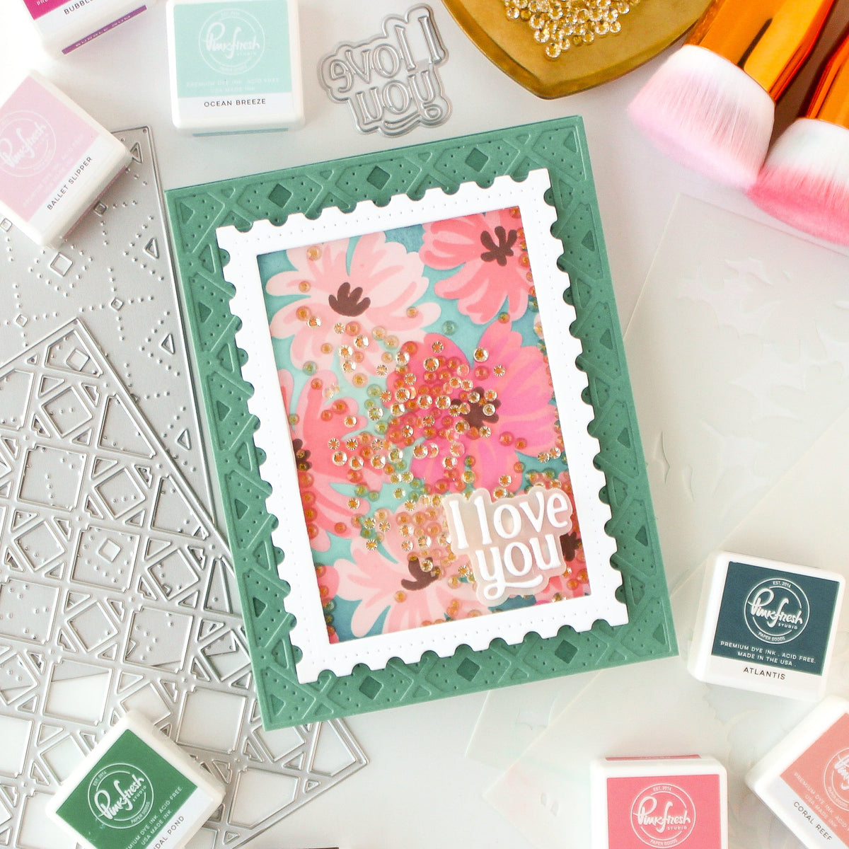 Petal Pop stencil