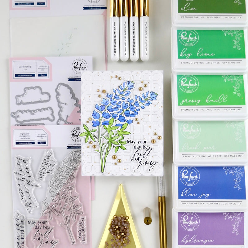 Bluebonnet Bliss stamp