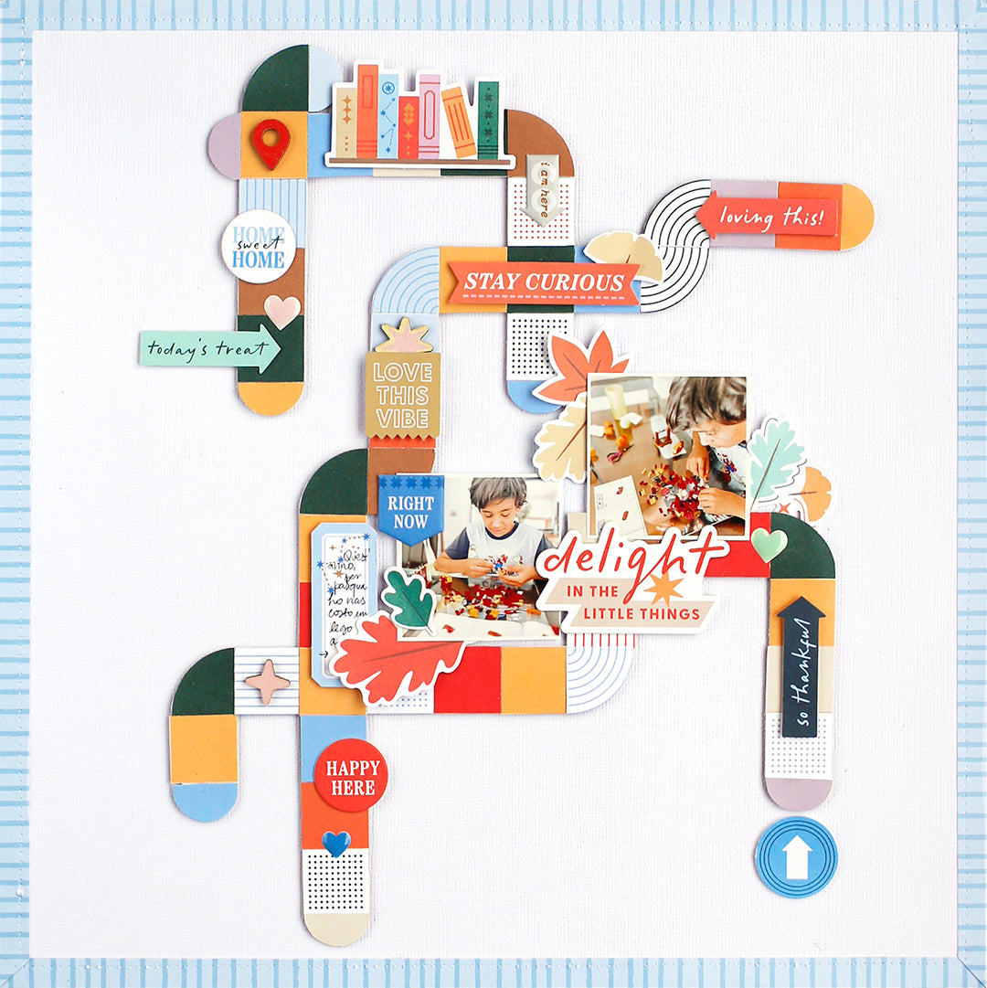 Ordinary Joys: Chipboard Phrase Stickers