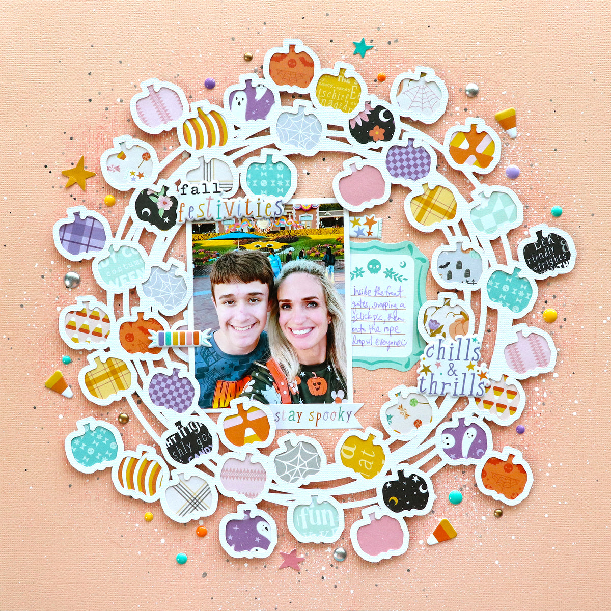 BooVille: Cardstock Stickers