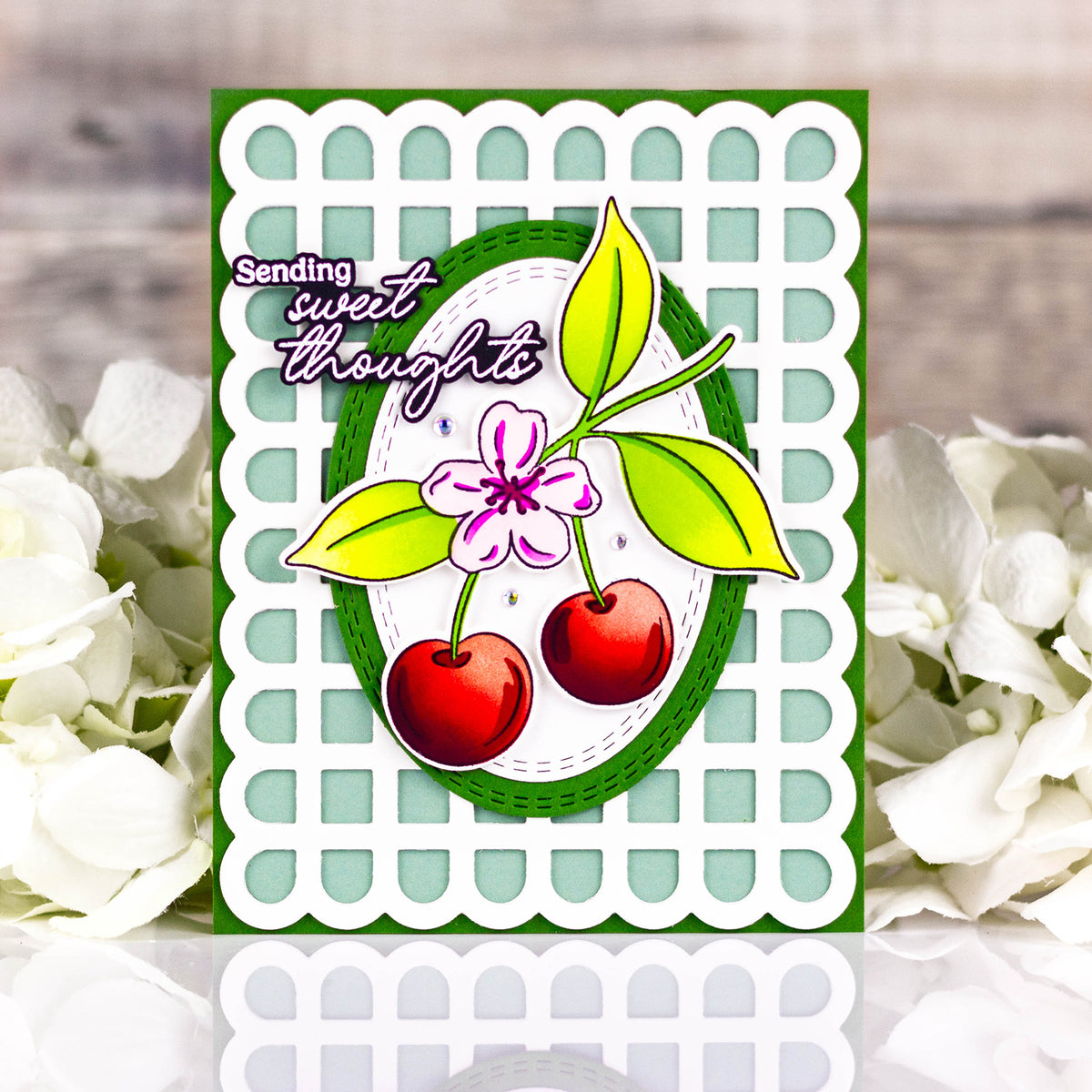Cherry Bliss stencil