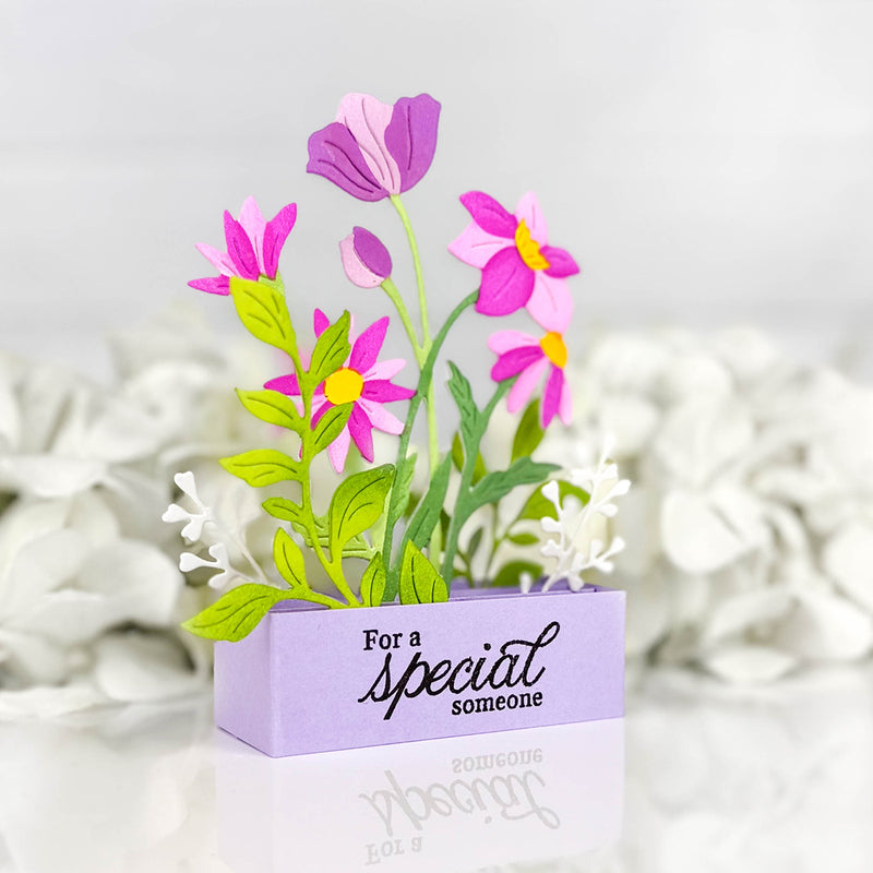 Wildflower Elegance stencil