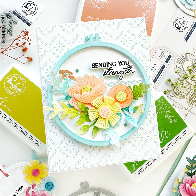 Dashing Daisies press plate